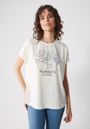 Print T-shirt - snow white