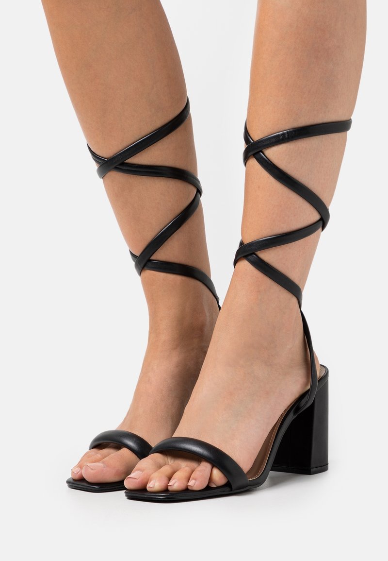 RAID Sandales à talons hauts - black