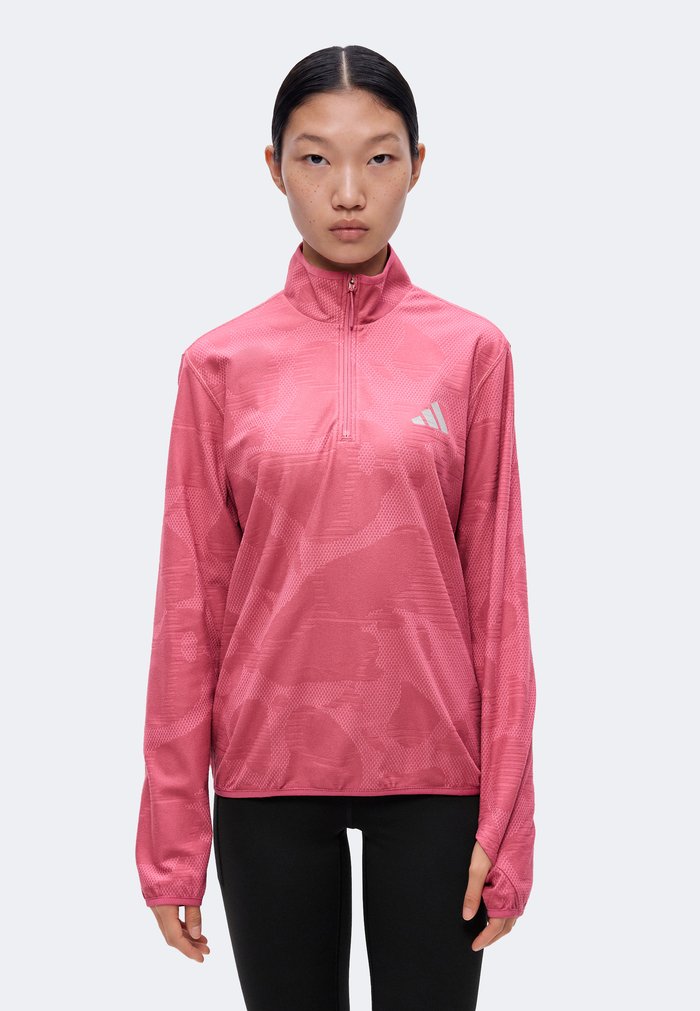 adidas ADI365 HALF Z W - Zip-up sweatshirt - dual magenta