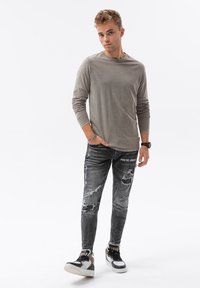 Ombre Longsleeve - light brown