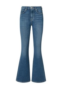 FLORA NO BELT - Jeans a zampa - mid wash