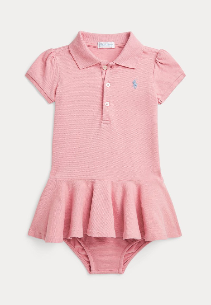 Polo Ralph Lauren STRETCH MESH POLO DRESS & BLOOMER Day dress