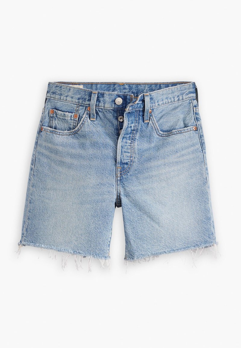 Levi's® 501® MID THIGH SHORT LW jasnoniebieski denim