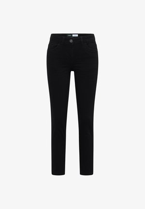 Cecil, MID-WAIST SLIM-LEG JEANS IN A CASUAL FIT - Jeans Slim Fit - black