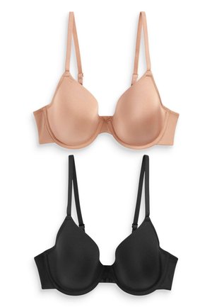 HOLLY FULL CUP PAD  TWO PACK - Kaarituelliset rintaliivit - black nude