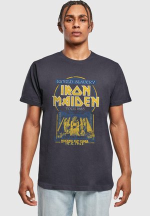 POWERSLAVE - JAPANESE FLYER - T-Shirt print - navy