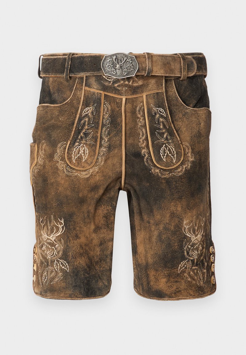 Stockerpoint Leren broek bruin Stockerpoint Leren broek bruin