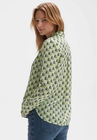 OPUS FALKINE FRESH - Button-down blouse - avocado
