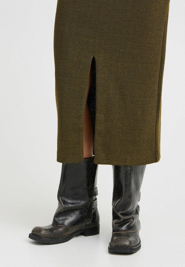 IHKATE JACQUARD LONG - A-line skirt3