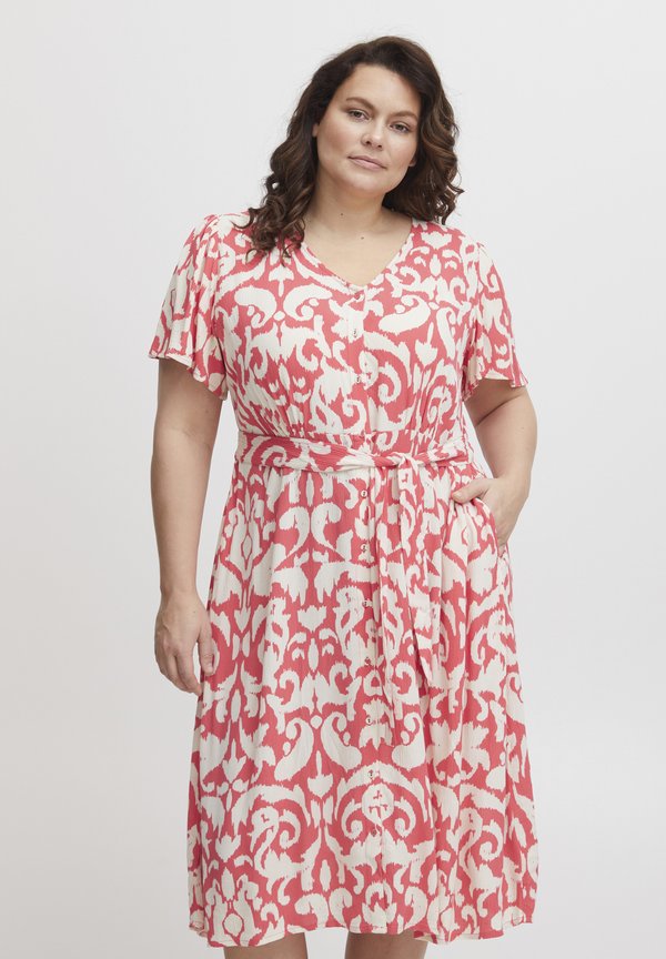 FPIria - Shirt dress - geranium mix ethnic