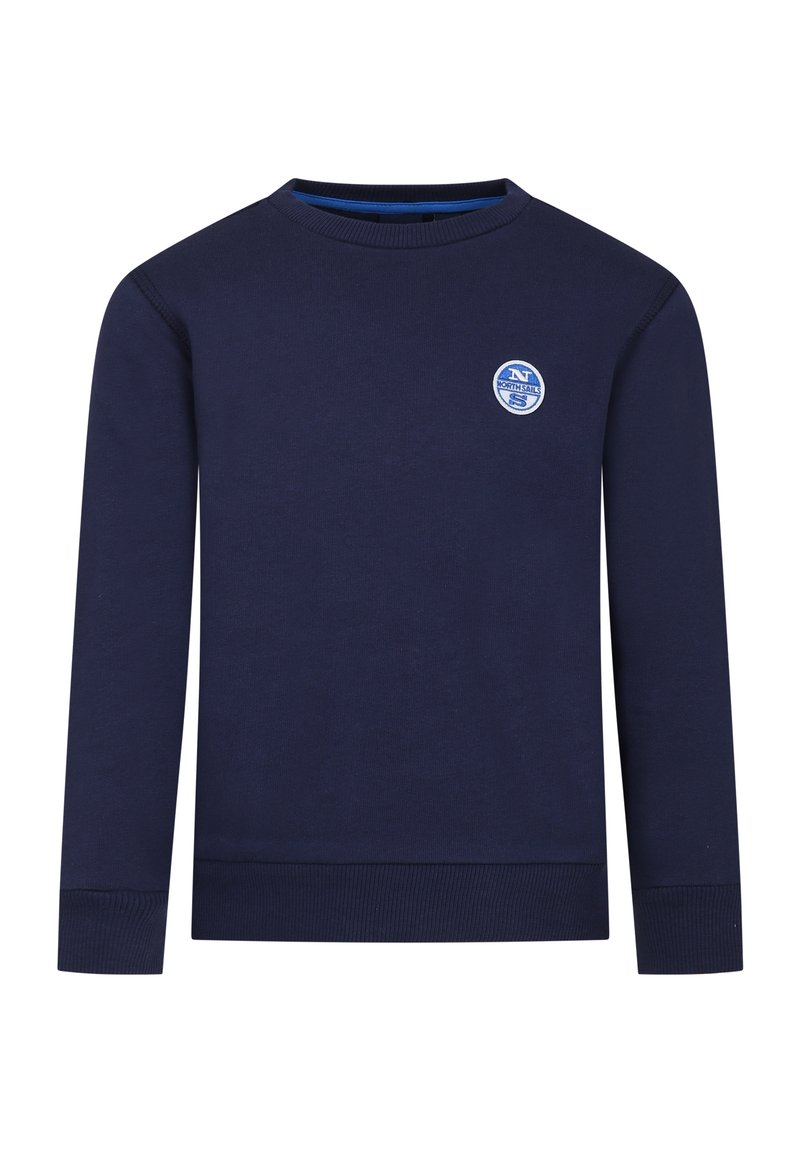 north-sails-con-logo-sweatshirt-blue-bleu-zalando-fr