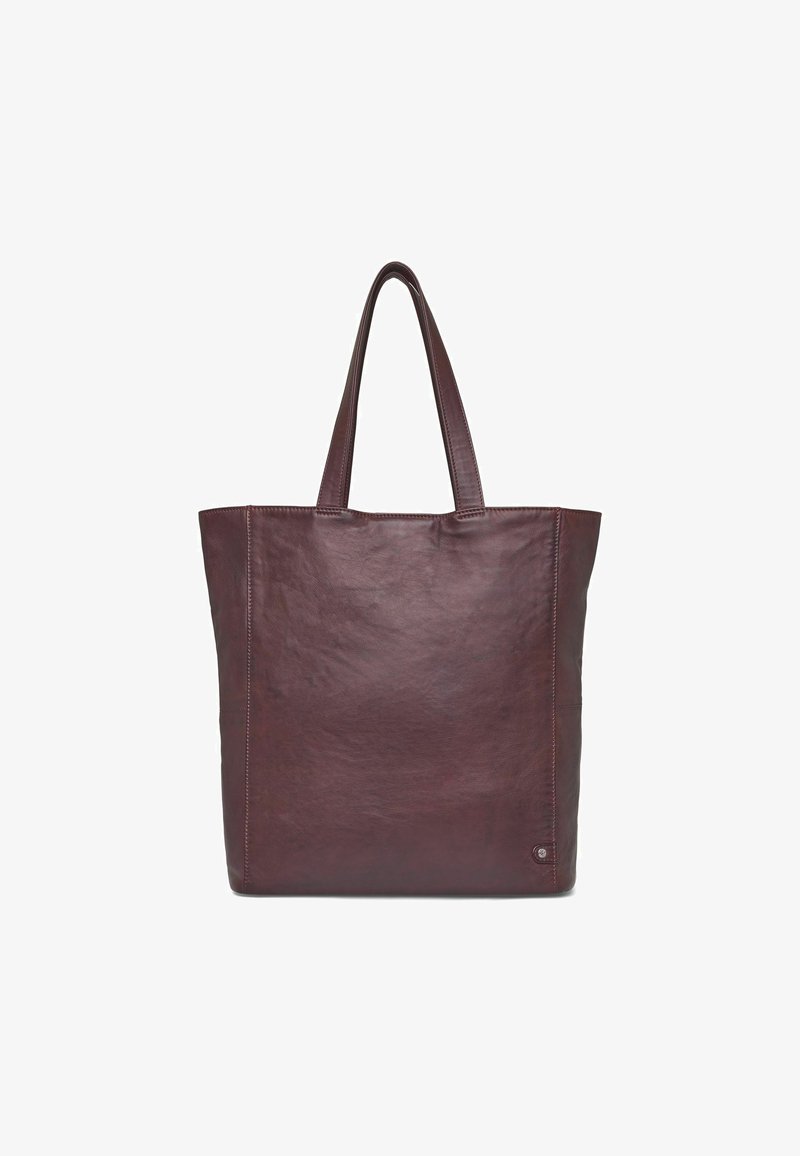 DEPECHE SHOPPER - Pirkinių krepšys - cranberry