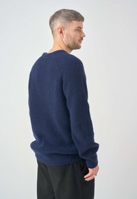 Cleptomanicx Strickpullover - dark navy