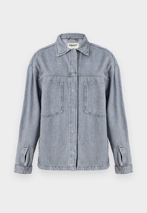 ONLY, ONLEMMIE SHIRT - Paitapusero - medium grey denim