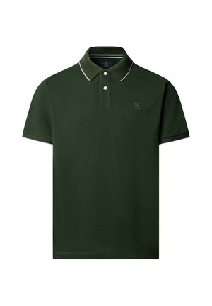Hackett London, HACKETT LONDON POLO SHIRT HERITAGE H TIPPED POLO - Poloshirt - rugby green