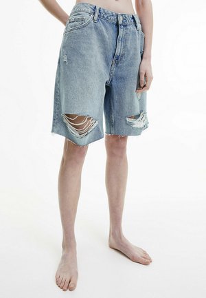 Denim shorts - denim light