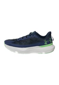 Under Armour - INFINITE PRO - Neutrální běžecké boty - downpour gray starlight matrix green Miniatura obrázku 1