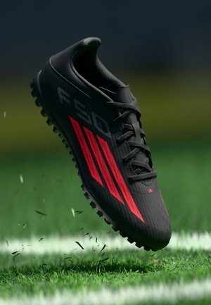 F50 CLUB TURF UNISEX - Scarpe da calcio per terreni sintetici - core black/lucid red