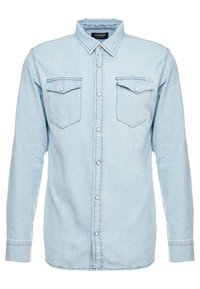 Não selecionado, light blue denim
