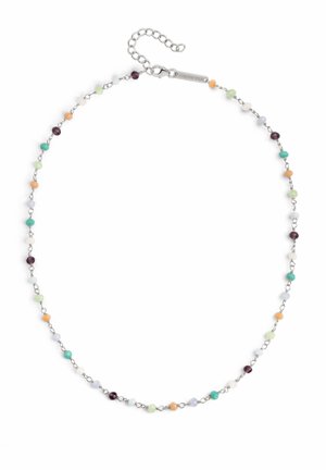CRYSTALS COLORS - Collier - silver coloured