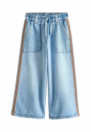 Next, REGULAR FIT - WIDE LEG JEANS . - Straight leg jeans - red side detail