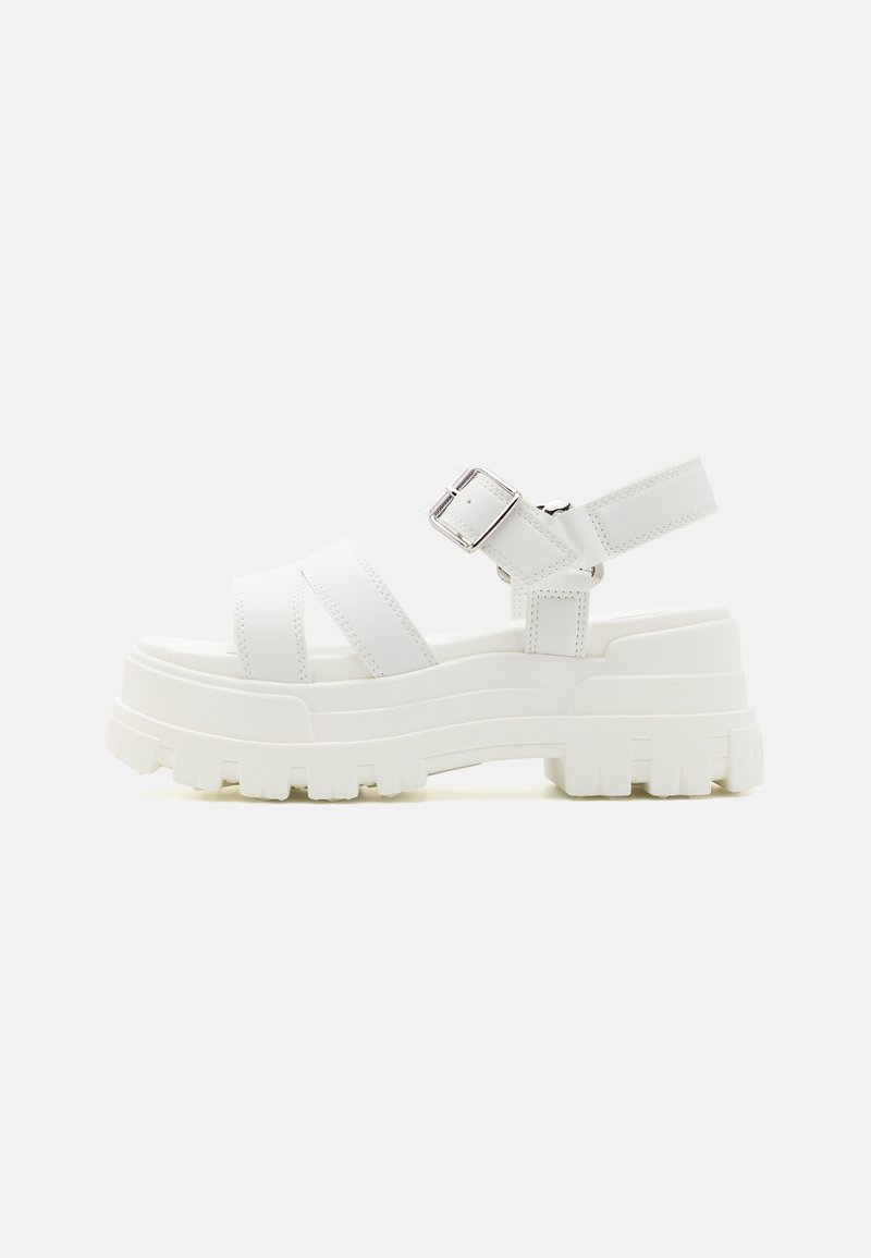 Buffalo - ASPHA - Platform sandals - white, Enlarge