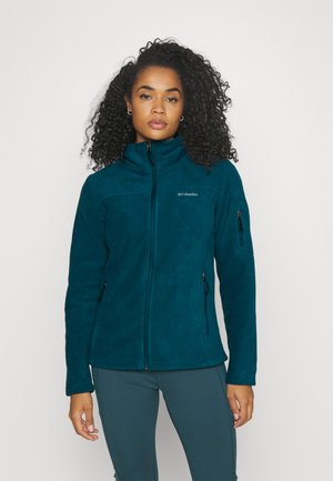 Columbia Benton Springs Shirt Jacket 2, Giacca in pile, da donna, motivo foresta pluviale, XS