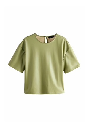 REGULAR FIT SHORT SLEEVE  - Bluse - olive green