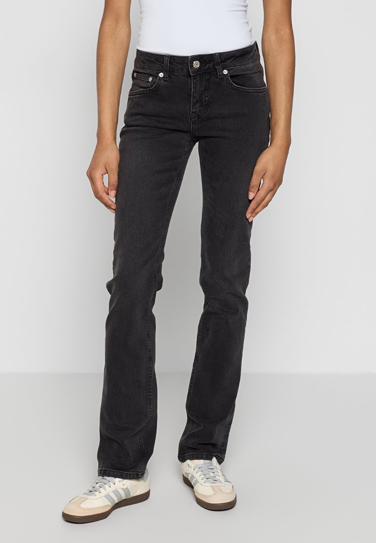 Woodbird Straight leg jeans zwart