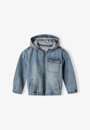 MINOTI HOODED WITH FRONT POCKET - Traper jakna - blue denim
