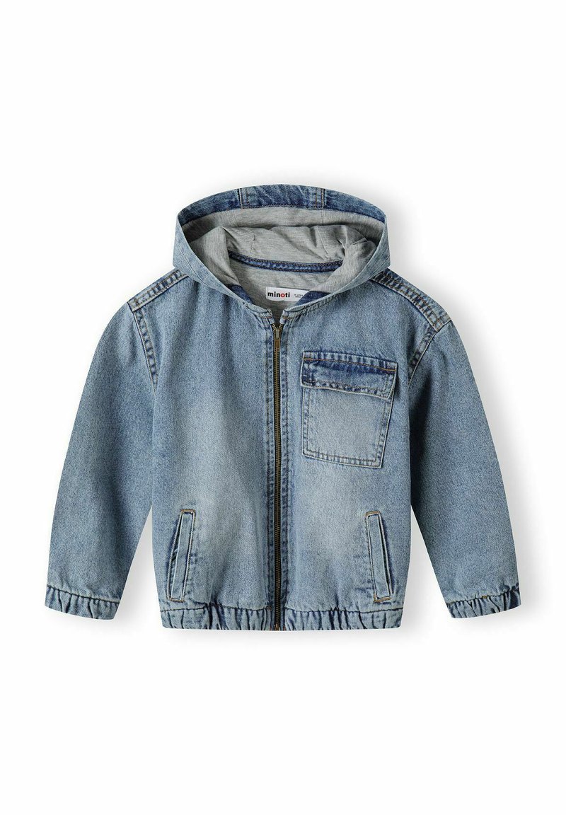 MINOTI HOODED WITH FRONT POCKET - Jachetă din denim - blue denim