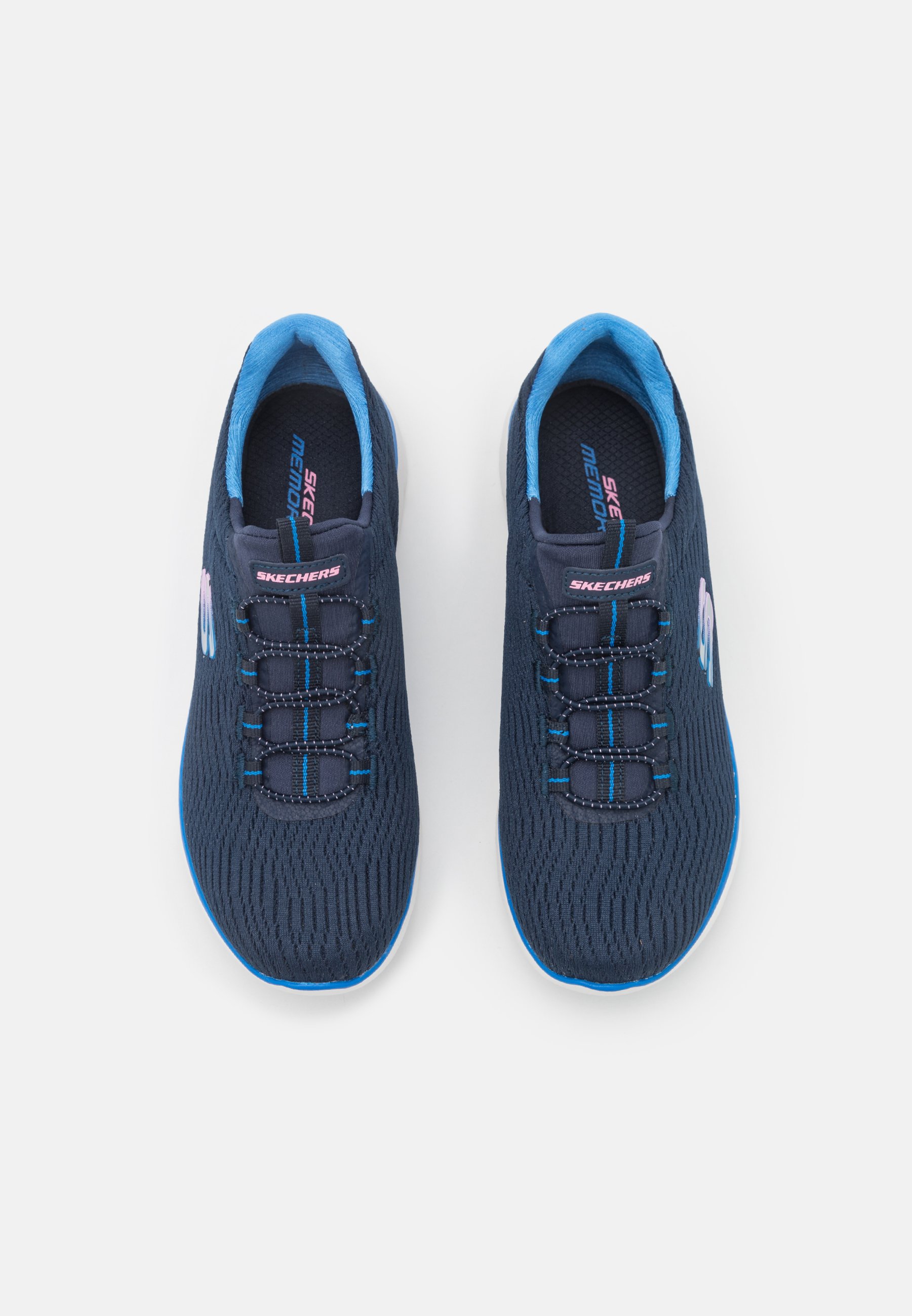 Skechers Sport SUMMITS - Sneakers laag - navy/blue/blauw - Zalando.be