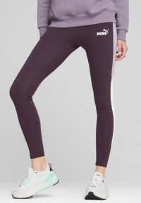 Puma POWER - Legingi — bikses - midnight plum