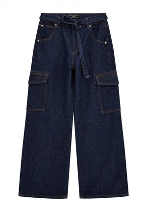 Guess WIDE - Jeans baggy - blau