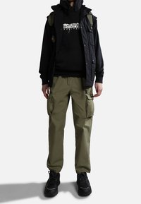 Napapijri Jersey con capucha - black
