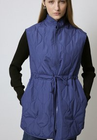 Waistcoat - navy blue