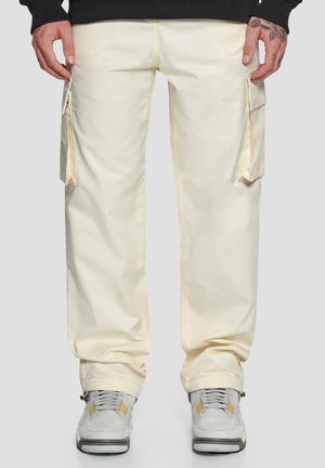 Dropsize DROPSIZE SINGLE POCKET WORKWEAR - Cargo trousers - beige