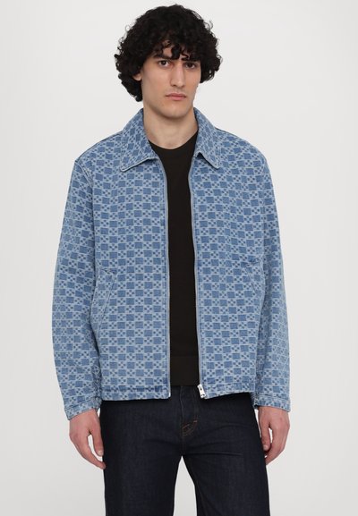 sandro ZIPPER CROSS JACKET - Traper jakna - blue vintage