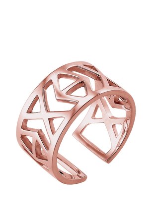 Elli IKAT MUSTER - Ring - rosegold-coloured