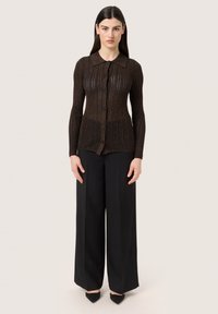 Soaked in Luxury LAISA - Cardigan - copper