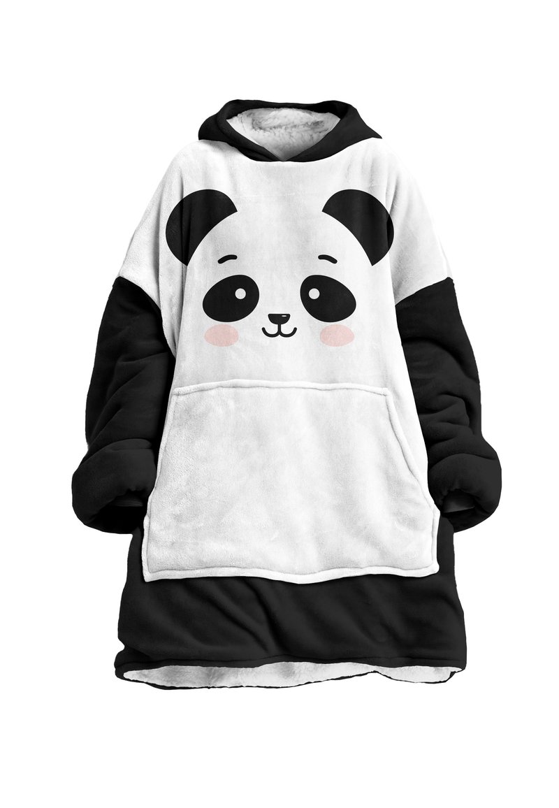 GUGU Miss GO BLANKET PANDA BEAR Kapuzenpullover white