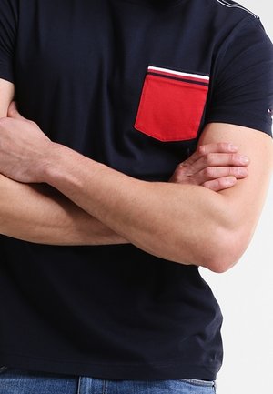 T-shirt med print - dark blue