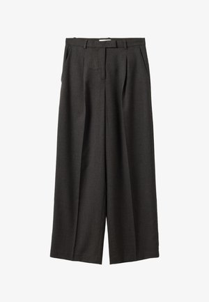 Stefanel, WIDE-LEG TROUSERS. - Pantalones - dark grey