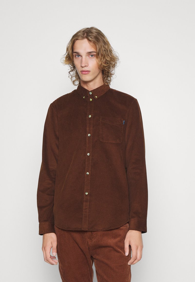 Pier One CORDUROY SHIRT - Hemd - brown