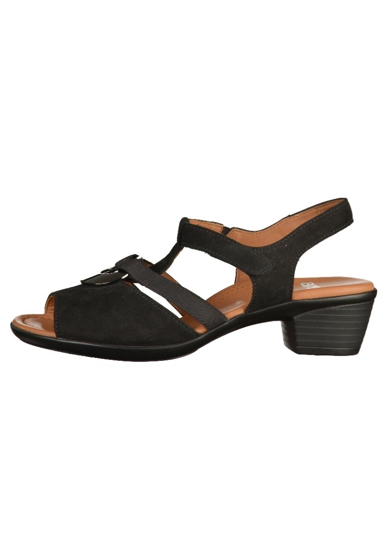 Damen Sneaker | ara Riemensandalette black/schwarz - JH66935 Damen Sneaker | ara Riemensandalette black/schwarz - JH66935
