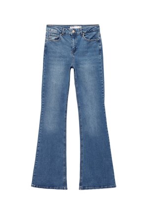 Flared jeans - blue denim