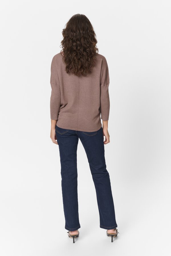 MILASZ R-NECK - Jumper - antler melange4