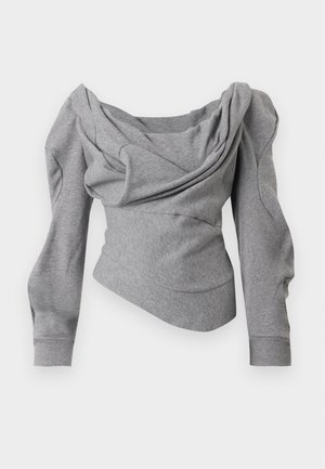 BOUNCE - T-shirt à manches longues - grey melange