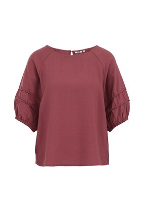 WE Fashion, WE FASHION DAMES BLOUSE MET BALLONMOUWEN - Pluus - old rose