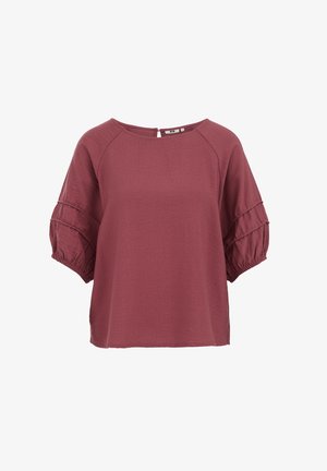 WE Fashion, WE FASHION DAMES BLOUSE MET BALLONMOUWEN - Blúz - old rose